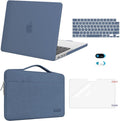 MOSISO MacBook Pro 14 inch Case 2025-2021 - Slim Steel Blue Protector
