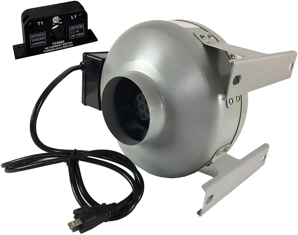 Tjernlund in-Line Fan Dryer Duct Booster for Efficient Ventilation