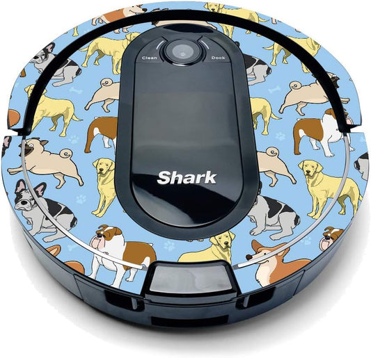 Puppy Party Vinyl Wrap for Shark IQ Robot by MightySkins