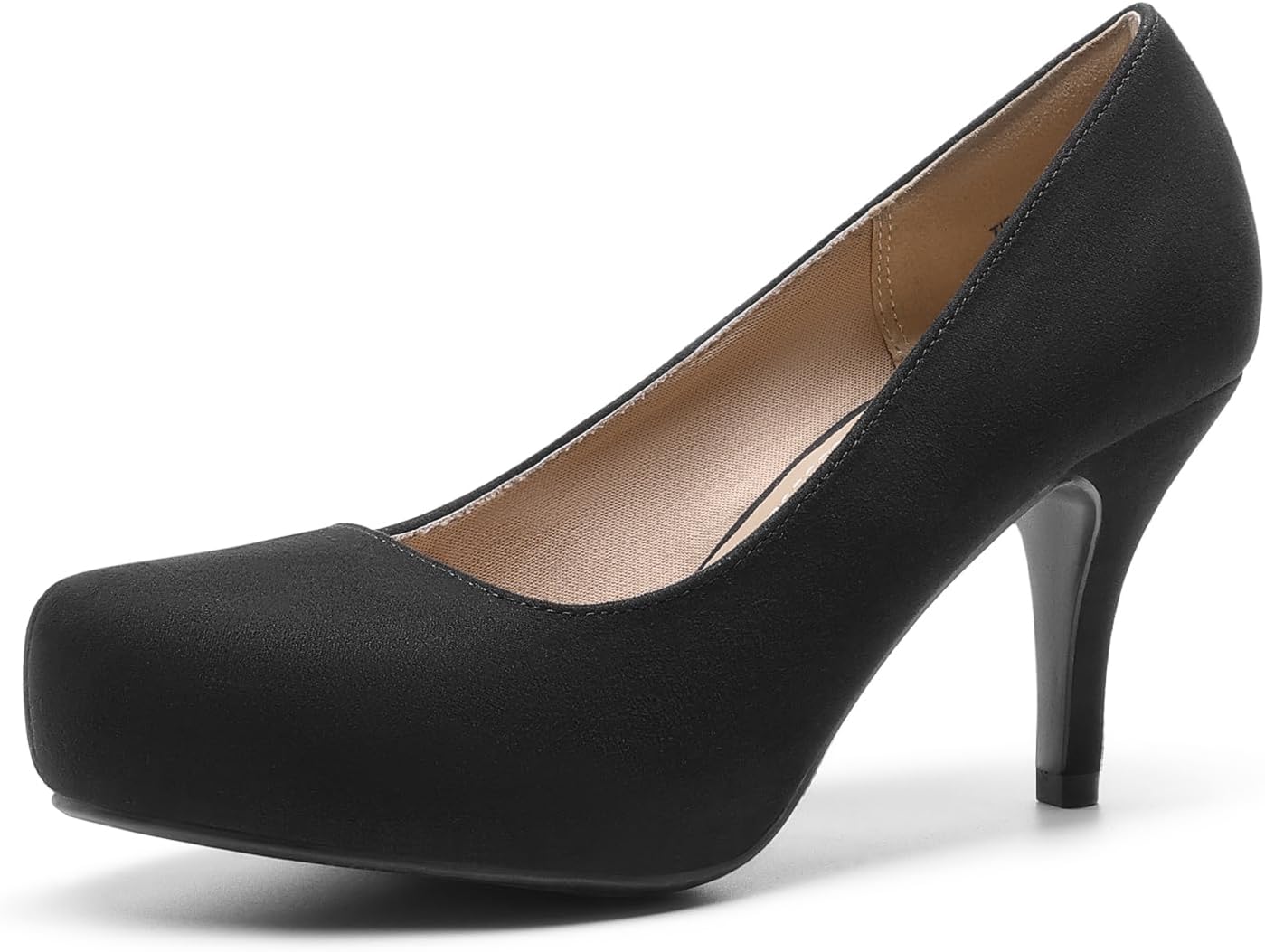 DREAM PAIRS Tiffany Women's Elegant Low Stiletto Heel Pumps