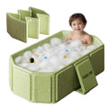 Collapsible Bathing Basin 29.5 in Foldable Portable Tub - Compact