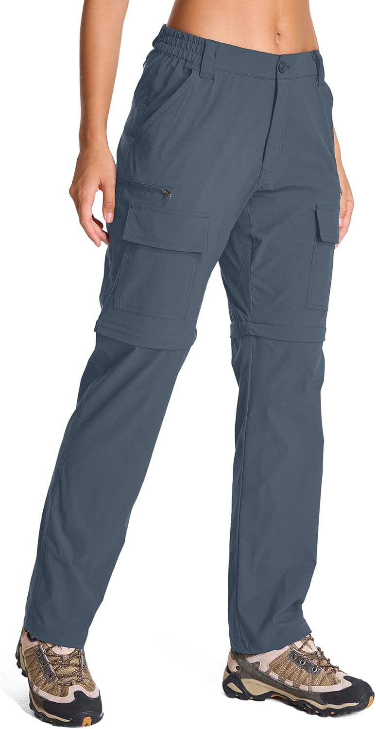 Womens Hiking Pants Convertible Quick Dry Stretch Lightweight