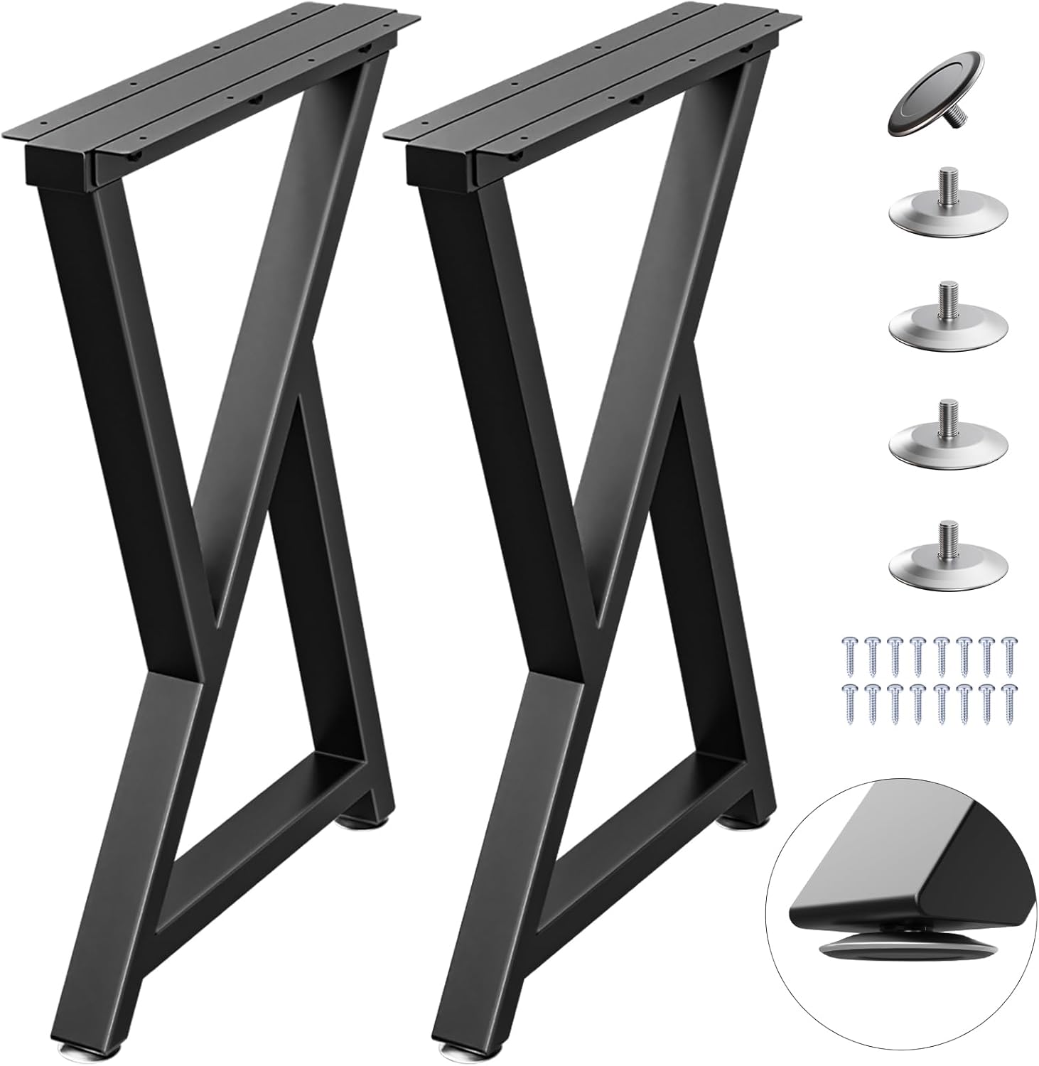 Heavy Duty Metal Table Legs for Dining Desk and Coffee Table