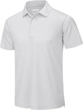 TACVASEN Men's Summer Polo Shirt for Casual Outdoor Activities