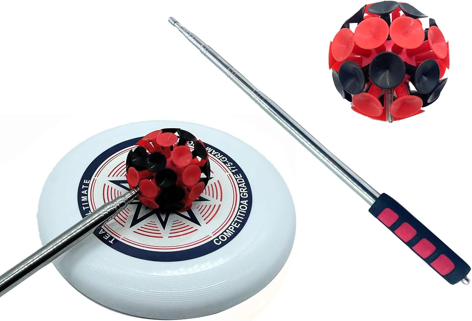 10ft Disc Golf Retriever: Retrieve with Ease!