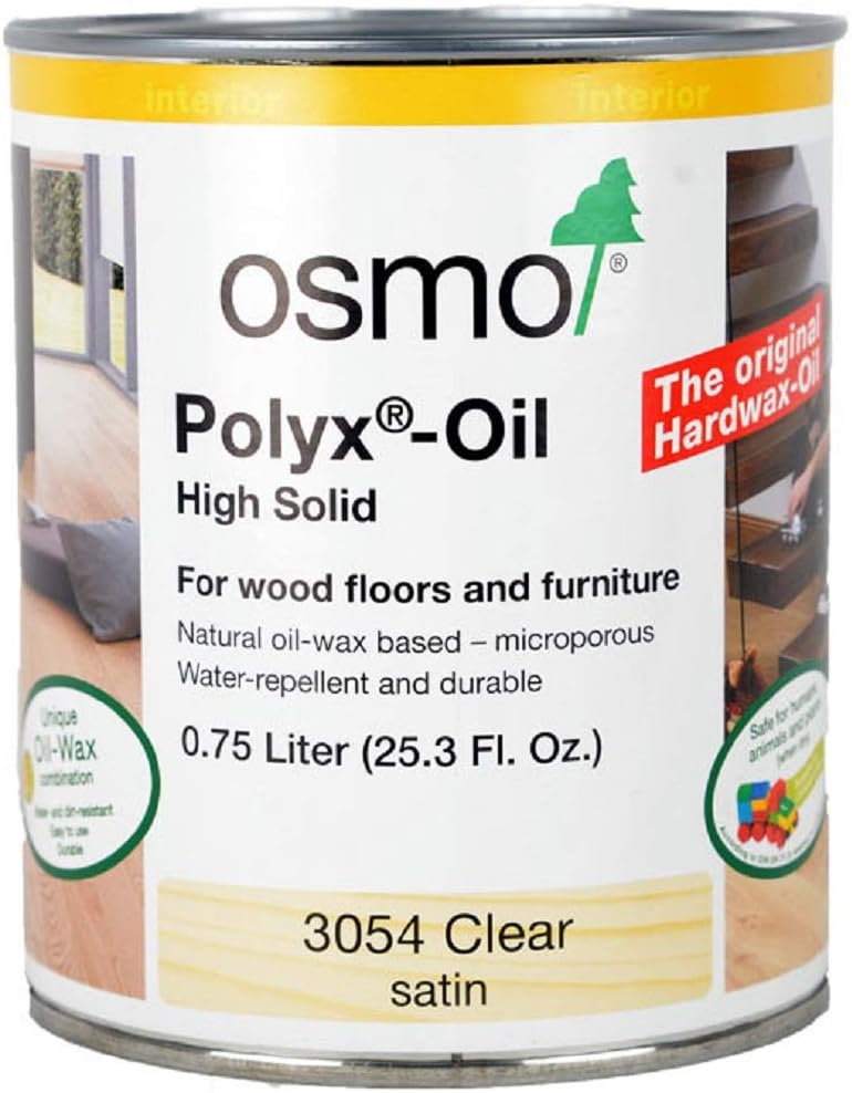 OSMO Polyx Hard Wax Oil for Natural Wood Protection and Finish