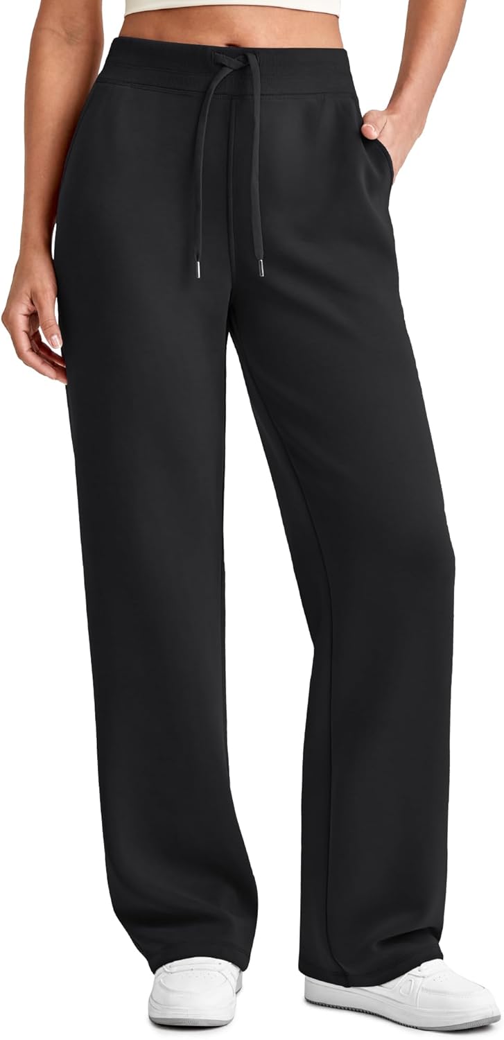 G4Free Smoofit Modal Soft Women Wide Leg Sweatpants for Comfort