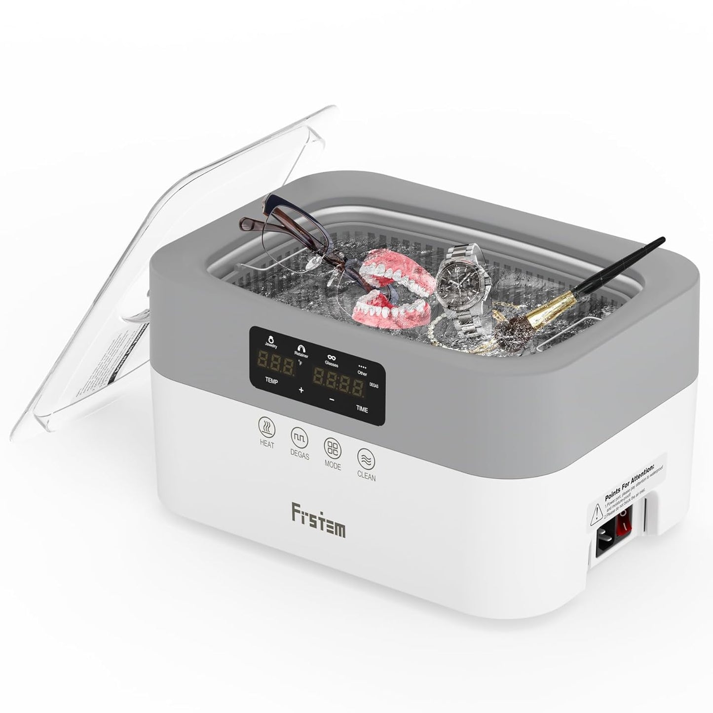 3L Ultrasonic Cleaner for Jewelry, Watches, and More