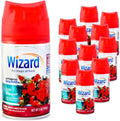 12 Wizard Automatic Spray Refills 5 oz Rose Bouquet - Continuous