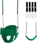 Toddler Swing Set for Outside with 4 Hanging Straps - High Back Full
