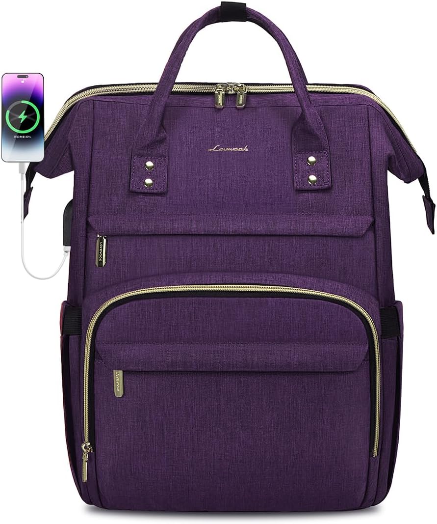 LOVEVOOK Laptop Backpack for Women, Stylish and Functional