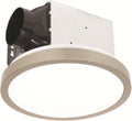 Homewerks Bathroom Fan with Light: Quiet, Energy-Saving Design