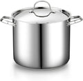 Cooks Standard 18/10 Stainless Steel Stockpot 12-Quart - Even Heating