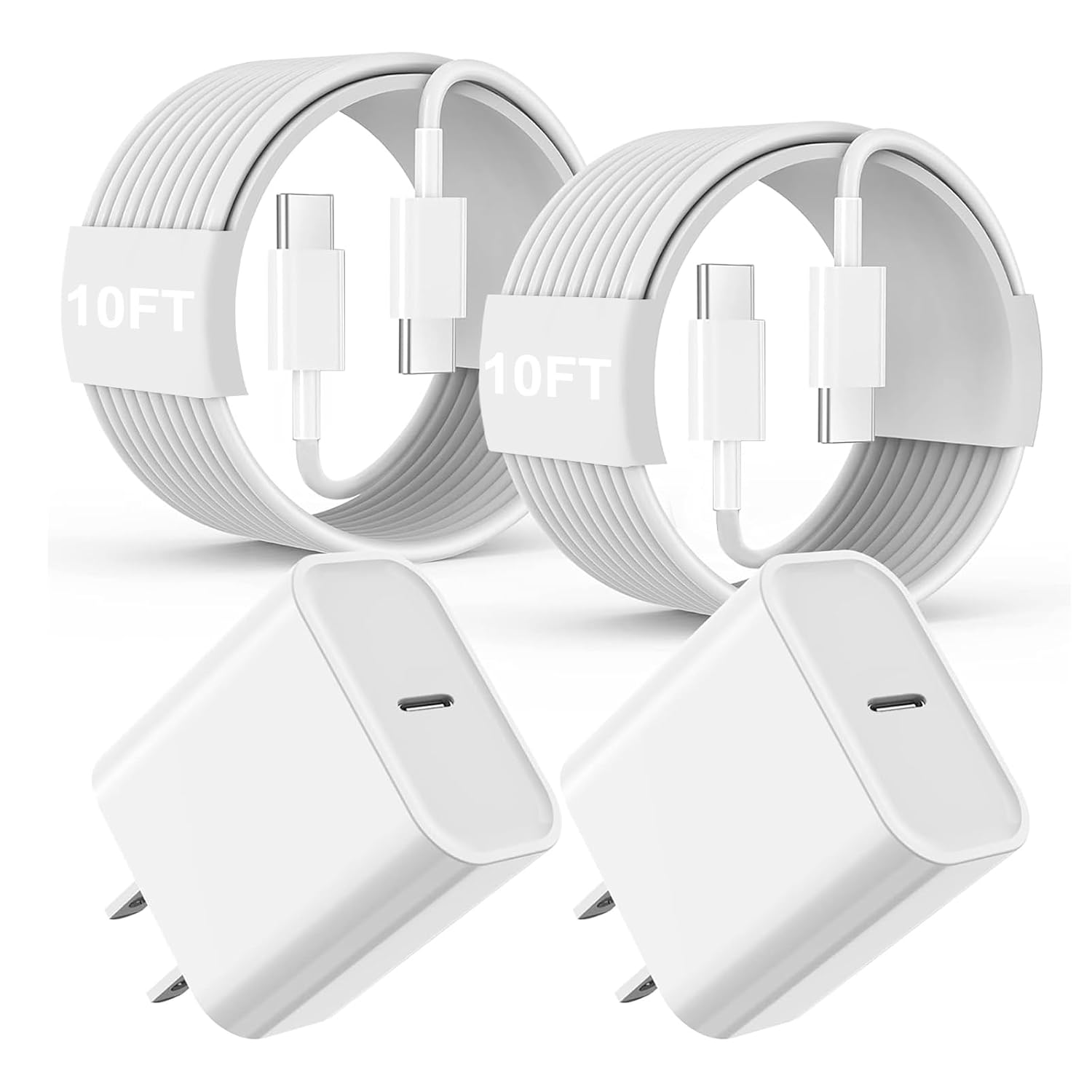 iPad Fast Charger 20W with 10FT USB C Cable for Quick Charging