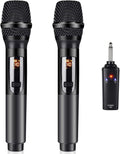 Wireless Microphone K380S Dual Cordless Metal Dynamic Mic System
