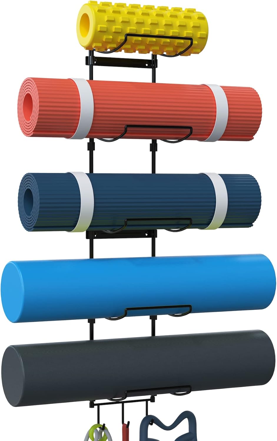 Yoga Wall Mount Organizer - Space-Saving & Stylish!