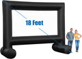 Inflatable 18FT Movie Projector Screen - Portable Indoor & Outdoor