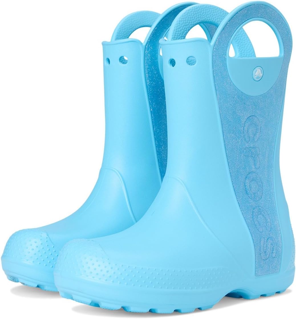 Crocs Kids' Handle It Rain Boots for Cozy Puddle Jumping Fun