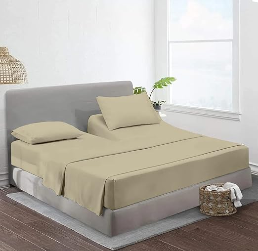 Flex Head King Sheets Sets for Adjustable Beds - Top Split King