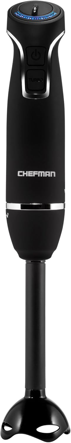 Chefman 300W Immersion Blender: Crush Ice, Make Smoothies, Soups!