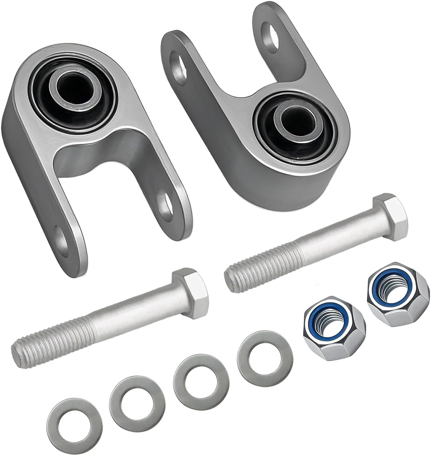 Upgrade Stainless Steel Rear Shock Extensions for Chevy Silverado