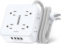 CHCORE Power Strip: 8 Outlets, 4 USB Ports, Ultimate Charging Station