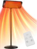 Outdoor Heater with 12H Timer & 3 Heat Levels for Comfort
