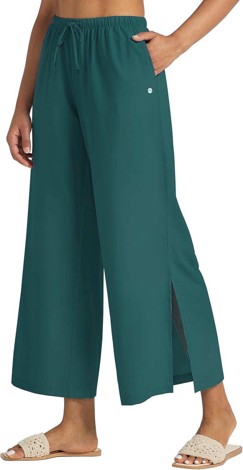 Willit Women's Wide Leg Pants for Sun Protection and Comfort