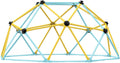 6FT Geometric Climbing Dome Climber for Kids - Sturdy Family Play