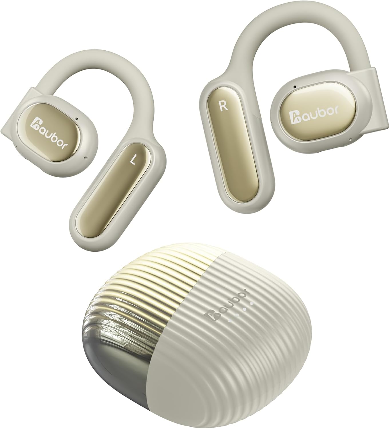 Enhanced Call Clarity: AUBOR Open Ear Wireless Earbuds