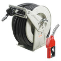 Fuel Hose Reel 1in x 50ft Retractable Diesel Reel - Heavy Duty