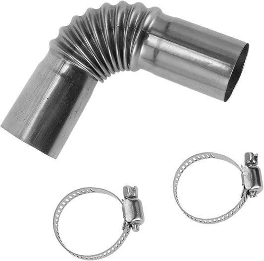 VekAuto Stainless Steel Heater Exhaust Pipe Connector Set