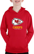 Kansas City Chiefs Youth Hoodie - Official Licensed Fleece