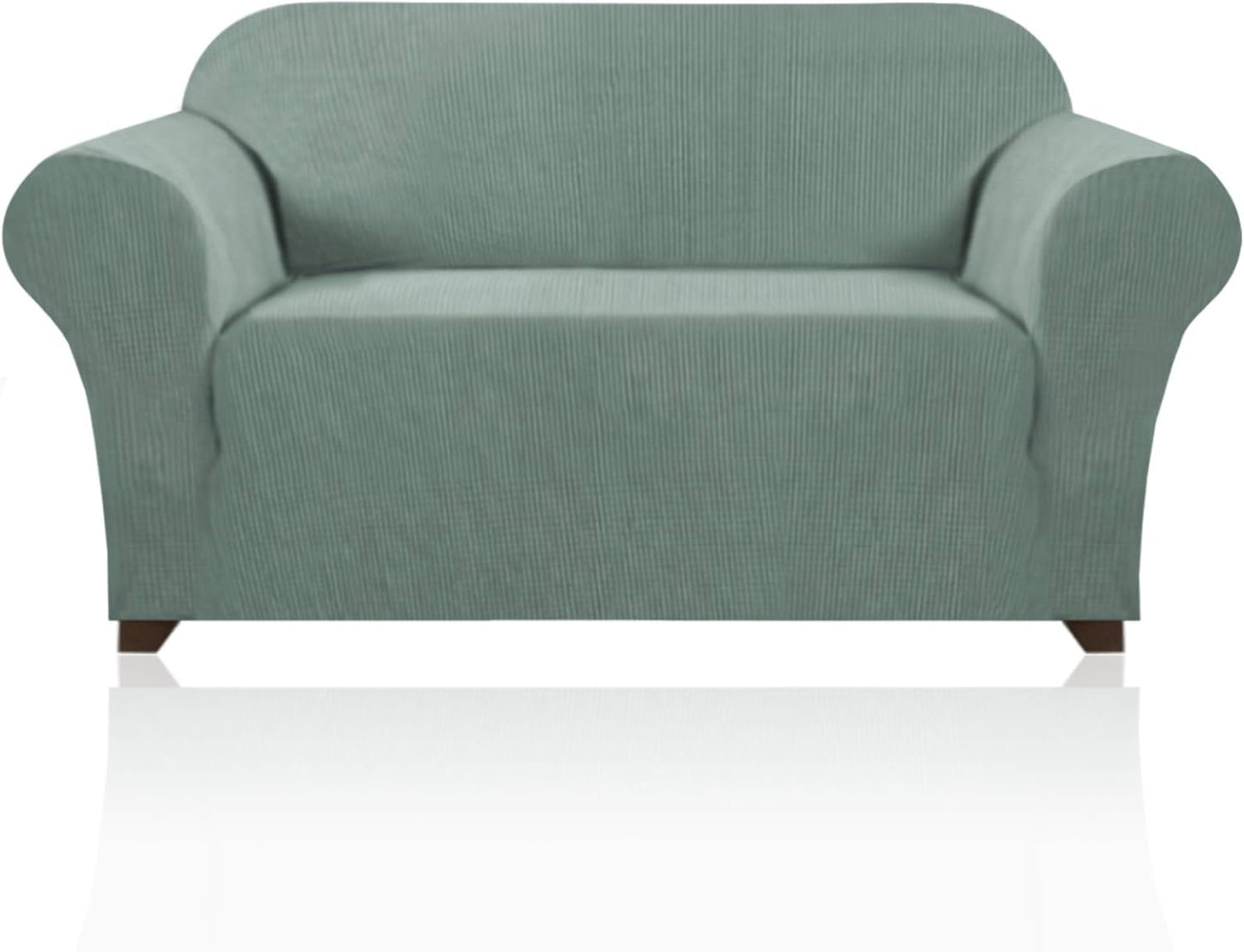 PrinceDeco Stretch Loveseat Sofa Cover for Pets Friendly Use