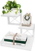ELITEROO Desk Shelf Wood 3-Tier Desktop Organizer - Space-Saving Style