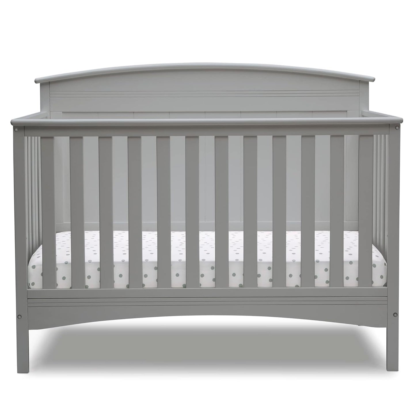 Delta Children Archer 4-in-1 Crib: Versatile Grey Nursery Solution
