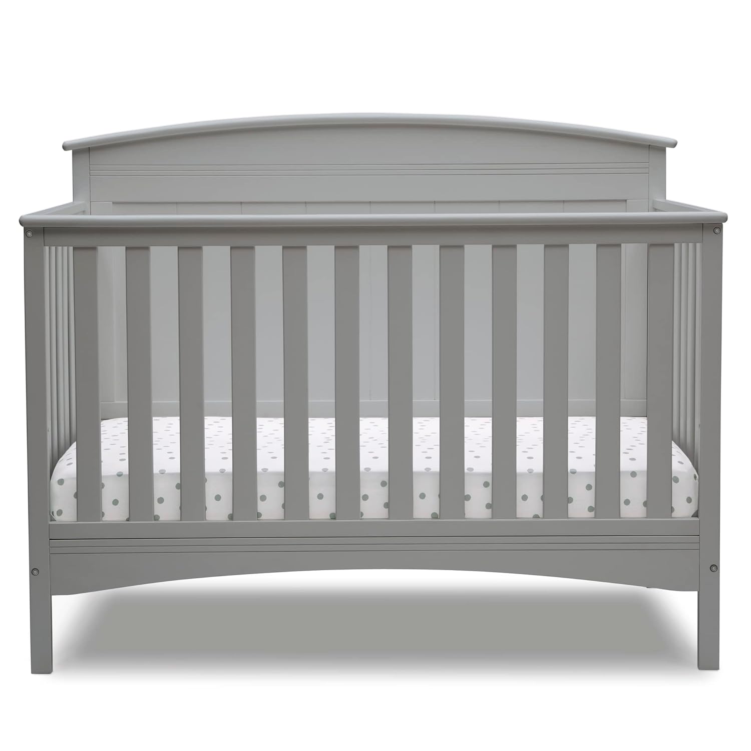 Delta Children Archer 4-in-1 Crib: Versatile Grey Nursery Solution
