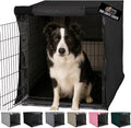 GORILLA GRIP Dog Crate Cover for 36 in Wire Kennel - Light Reducing