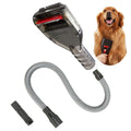 Pet Shedding Brush Vacuum Attachment Grooming Tool Kit - Indoor Fur