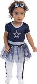 MODERN HERO NFL Infant One-piece Bodysuit with Mesh Skirt and Leggings
