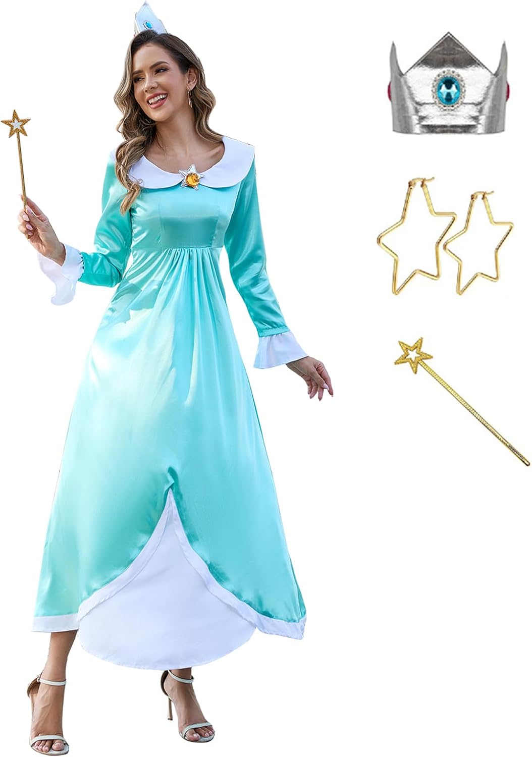 LILLIWEEN Princess Dresses for Women Cosplay Full Set Review