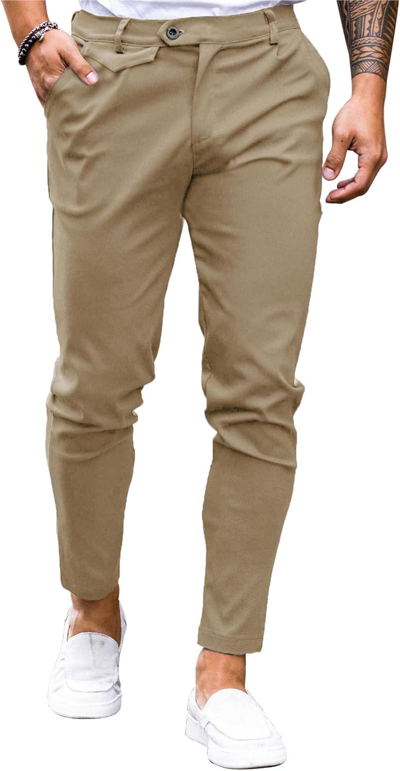 Mens Chinos Slim Fit Pants for Comfort and Style in All Seasons