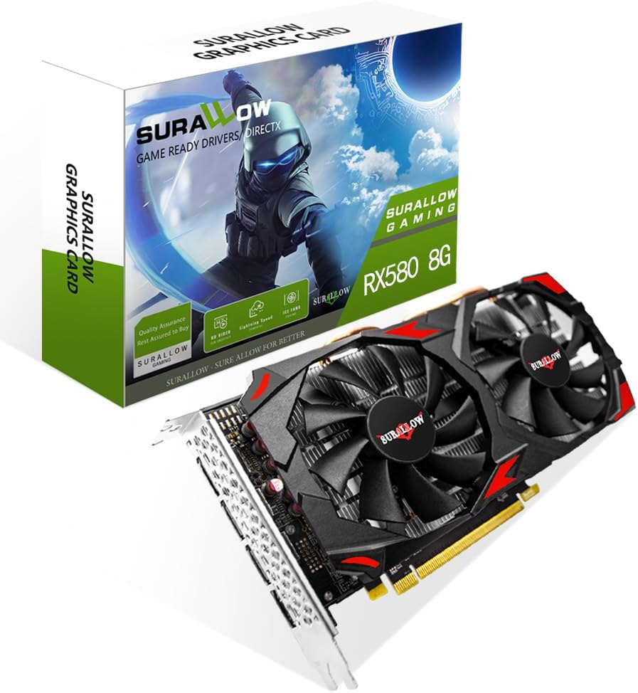 Ultimate Gaming Power: RX 580 8GB Graphics Card