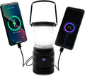 High Brightness Rechargeable Camping Lantern - Solar Power, Emergency Flashlight