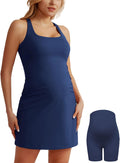 Maacie Maternity Tennis Dress with Built-In Bra and Detachable