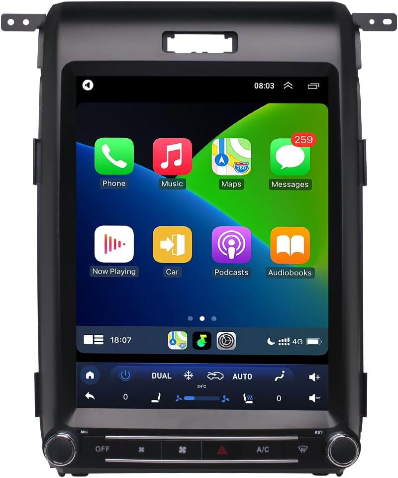 SEICANE Radio Stereo for 2013 2014 Ford F150 with GPS