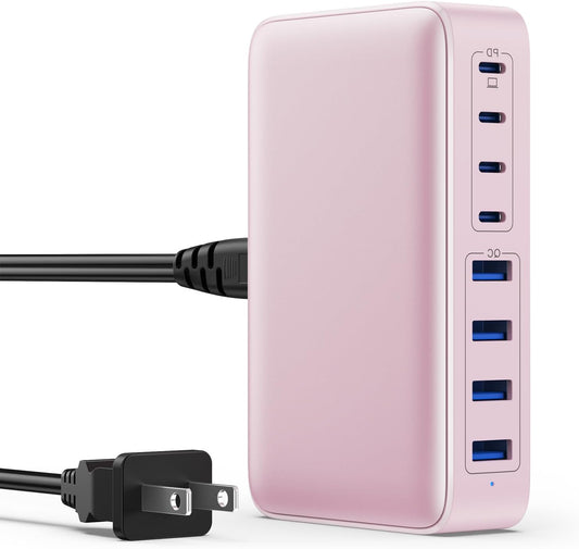 200W GaN III 8-Port Fast Charger Hub: Power Up Everything!