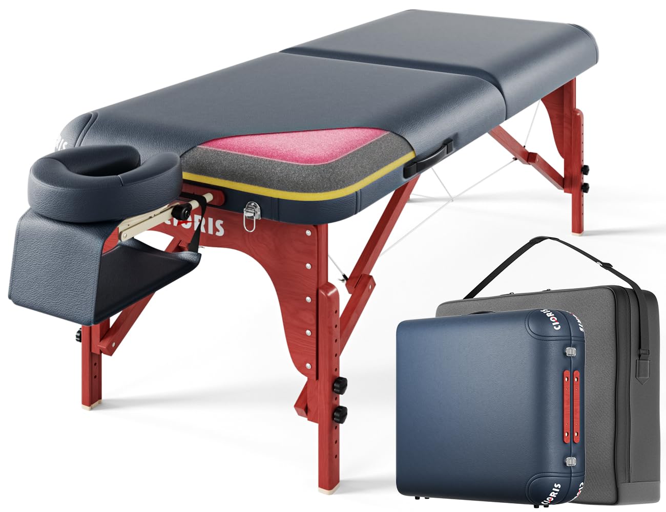 CLORIS 84in Luxury Massage Table for Spa and Salon Use