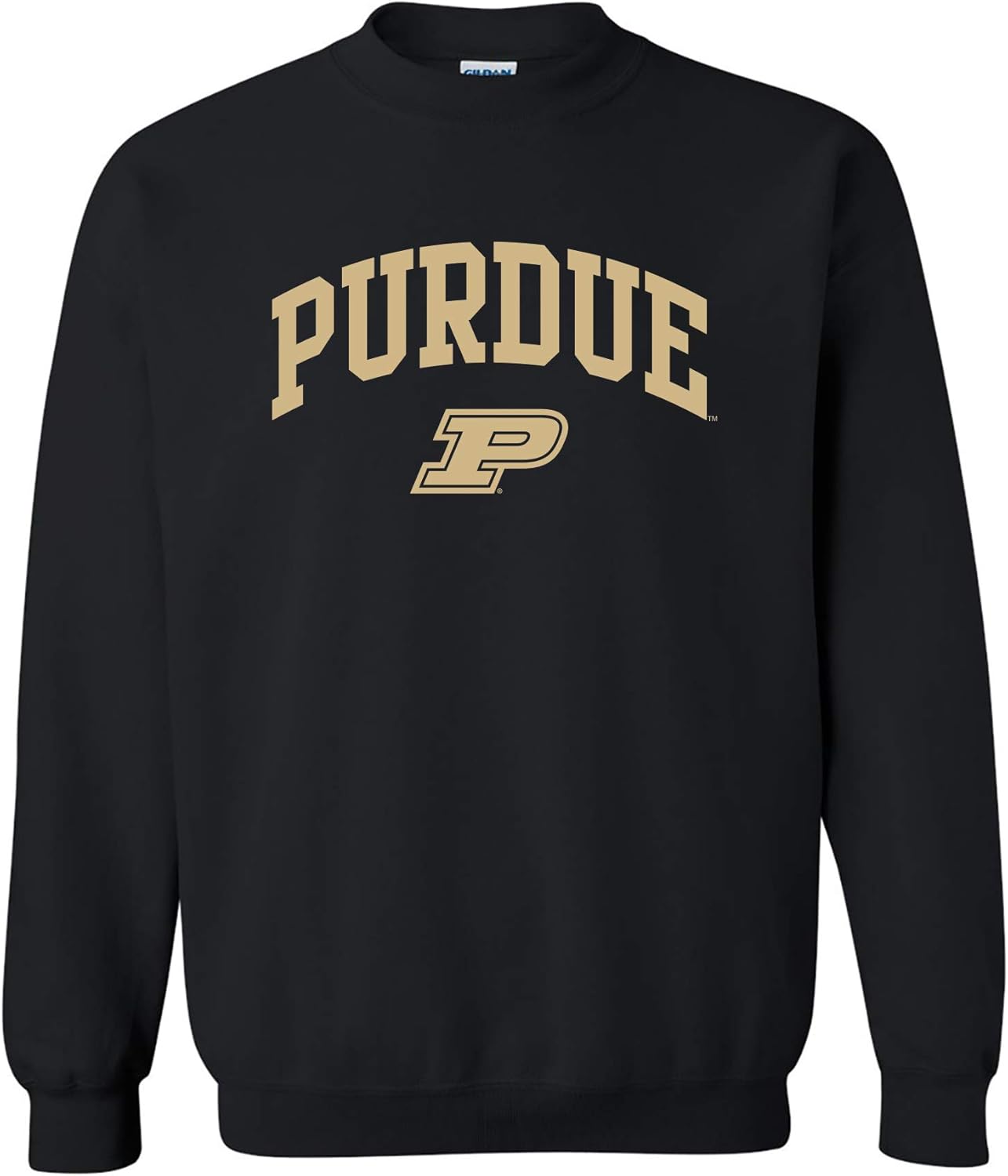 NCAA Arch Logo Team Color Crewneck Sweatshirt for All Fans
