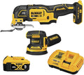 DEWALT 20V MAX Orbital Sander and Oscillating Tool 2-Tool Set